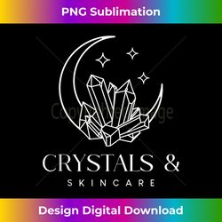 Skin Care Crystals And Skincare Esthetician Skincare Tank Top 2 - Digital Sublimation Download File