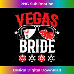 Vegas Wedding Bride - Married in Vegas - Bride Squad Tank Top 2