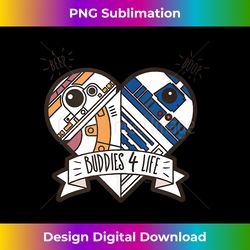 Star Wars Droid BB-8 and R2-D2 Buddies 4 Life Tank Top 2 - Signature Sublimation PNG File