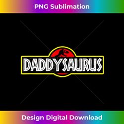 Daddysaurus T shirt, Daddysaurus Rex Tshirt Fathers Day Tank Top - Signature Sublimation PNG File
