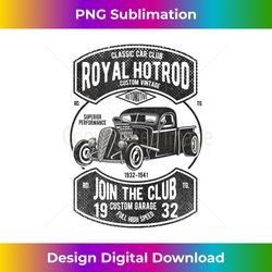 Distressed Vintage Old School Hot Rod Men Classic Car - Instant PNG Sublimation Download