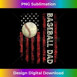 fathers day baseball dad usa flag s for dad men baseball - professional sublimation digital download