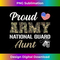 Retro Proud Army National Guard Aunt Military Pride Costume 1 - Trendy Sublimation Digital Download
