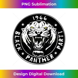 Vintage Black History Panther Party Logo 1 - Instant Sublimation Digital Download