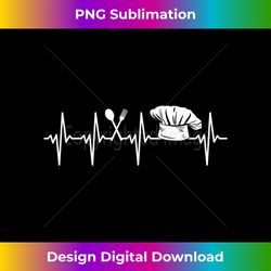 chef chef hat heartbeat ecg chef gastro - digital sublimation download file