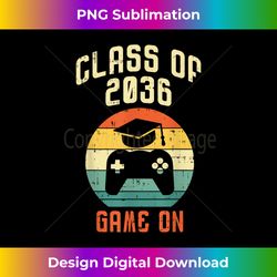 Class Of 2036 Gaming Grow With Me Kindergarten Gamer Boy - Creative Sublimation PNG Download
