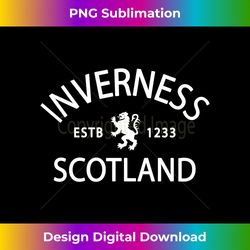 Scottish History Clothing - Loch Ness - Inverness Scotland Long Sleeve