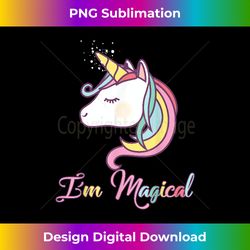 I'm Magical Rainbow Unicorn - Artisanal Sublimation PNG File
