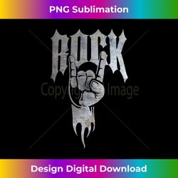 Distressed Metal 80's Rocker Tank Top - Instant Sublimation Digital Download