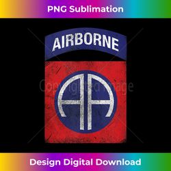 82nd Airborne Division - Unit Crest Patch Insignia Tank Top