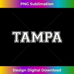 College University style Tampa Florida Sports Fan Tank Top - Premium Sublimation Digital Download
