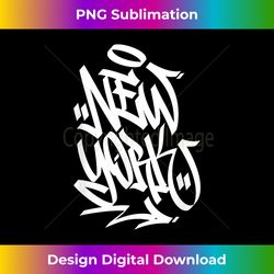 new york city graffiti outfit art style illustration graphic - creative sublimation png download