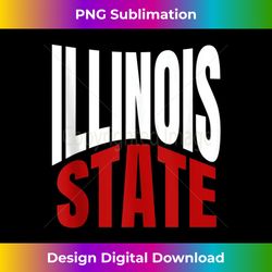 State Of Illinois IL Tank Top - Special Edition Sublimation PNG File