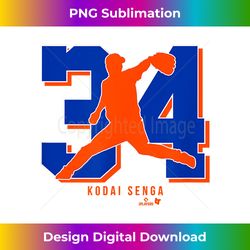 Kodai Senga - 34 Number Silo - New York Baseball