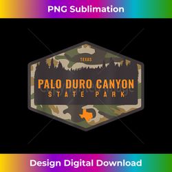 Palo Duro Canyon State Park Texas TX Camouflage Souvenir - Retro PNG Sublimation Digital Download