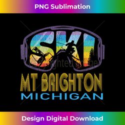 Ski Mt Brighton Michigan Skiing Vacation - High-Quality PNG Sublimation Download