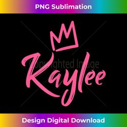 Kaylee the Queen Pink Crown & Name for Women Called Kaylee - Elegant Sublimation PNG Download