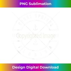 Coral Springs Florida T Shirt Emblem - Retro PNG Sublimation Digital Download