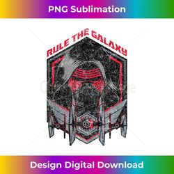 star wars the force awakens kylo ren rule the galaxy tank top 2 - artistic sublimation digital file