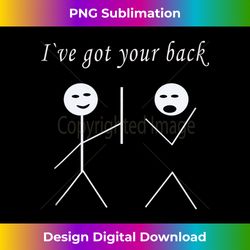 I Got Your Back Graphic Friendship Gift Funny Tank Top 1 - PNG Transparent Sublimation Design
