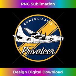 WWII Consolidated PB4Y-2 Privateer Veteran Veterans Day Xmas - Modern Sublimation PNG File