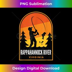 Rappahannock River Virginia Fishing 1 - Signature Sublimation PNG File