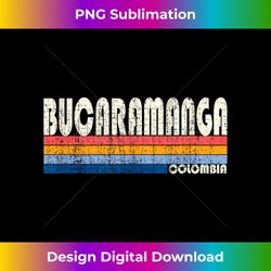 Retro Vintage 70s 80s Style Bucaramanga, Colombia 2 - Creative Sublimation PNG Download