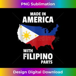 Made America Filipino Design Idea Philippines Design - High-Resolution PNG Sublimation File