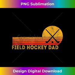Retro Field Hockey Dad Ball Dad Field Hockey Game 2 - PNG Transparent Sublimation File