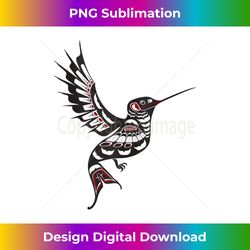 pacific north.west hummingbird native american tank top - professional sublimation digital download