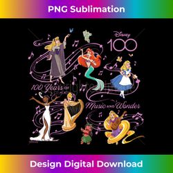 Disney 100 Years of Music and Wonder Princess Songs D100 - Instant PNG Sublimation Download