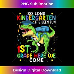 So Long Kindergarten Graduation Boys Class 23 Dinosaur kids - Modern Sublimation PNG File