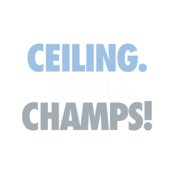Ceiling. Roof. Champs Light BlueWhiteGrey