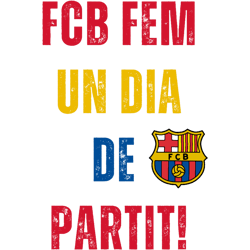 FCB Femeni un Dia De partit Premium Scoop