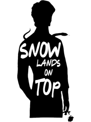 Snow lands on top Coriolanus Snow black