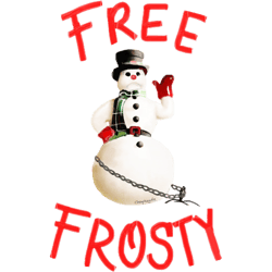 free frosty christmas with the kranks christmas gifts for men and women, gift christmas day