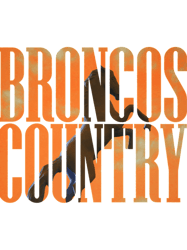 Broncos Country Miles Orange