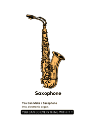 saxophone jazz instrument