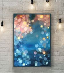 Abstract Painting Original Colorful Wall art Home Decor Art