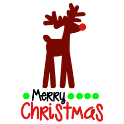 Merry christmas reindeer Svg, Christmas Svg, Holidays Svg, Christmas Svg Designs, Digital download