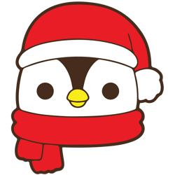 Penguin face Svg, Cartoon face Christmas Svg, Christmas Svg, Holidays Svg, Christmas Svg Designs, Digital download