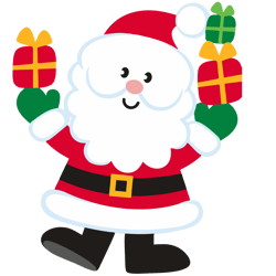 Santa claus Svg, Cartoon Christmas Svg, Christmas Svg, Holidays Svg, Christmas Svg Designs, Digital download