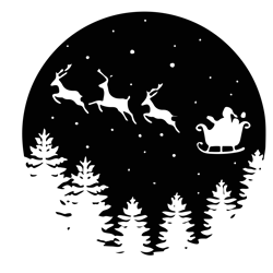 Santa sleigh Svg, Christmas Svg, Funny Santa Christmas Svg, Merry christmas Svg, Holidays Svg, Digital download