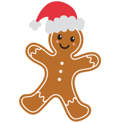 Christmas Gingerbread Svg, Christmas Svg, Gingerbread Man Svg, Gingerbread santa, Christmas Clip Art, Cut Files, Cricut