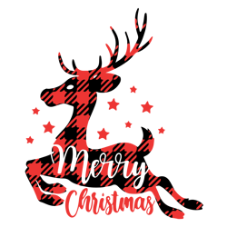 Merry christmas deer Svg, Buffalo plaid Christmas Svg, Holidays Svg, Christmas Svg Designs, Digital download