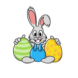 Easter bunny Svg, Easter Gnomes Svg, Gnome clipart, Easter Gnome Svg, Holidays Gnome Svg, Digital download