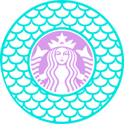 Mermaid Vibes logo Svg, Starbucks Svg, Starbucks logo Svg, Starbucks logo Png, Coffee brand Svg, Digital download