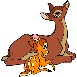 Bambi Svg, Bambi Clipart, Bambi cut file, Bambi and friends Svg, Deer Svg, Bambi cricut, Cartoon Svg, Digital Download