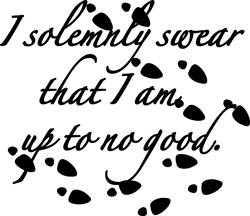 I solemnly swear that i am up to no good Svg, Harry Potter Svg, Harry Potter Quotes Svg, Harry Potter Movie Svg, Magic
