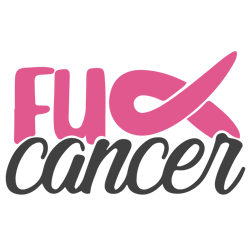 fuck cancer ribbon svg, breast cancer svg, cancer awareness svg, cancer ribbon svg, pink ribbon svg, digital download